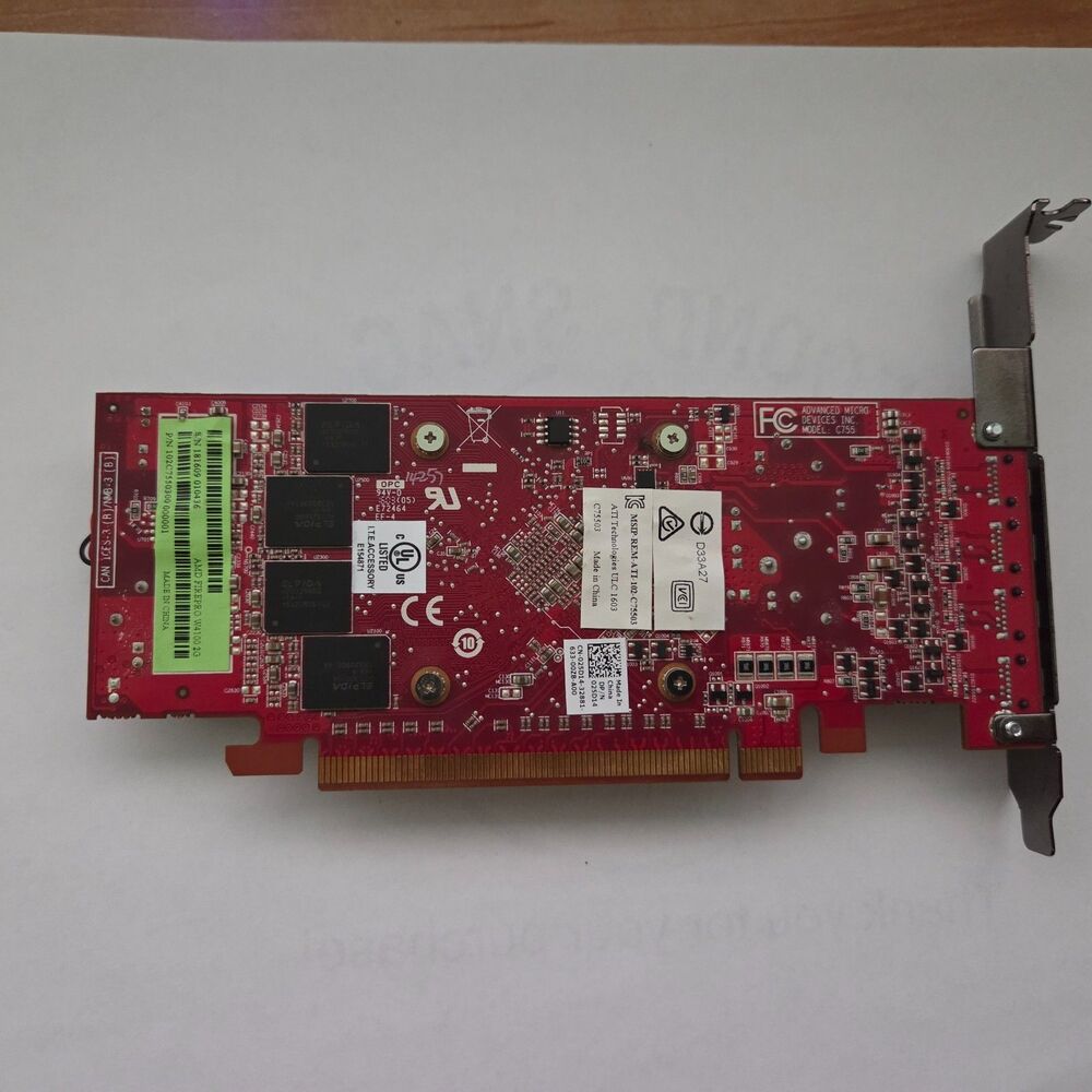 AMD FirePro W4100 2GB GDDR5 Professional Graphics Card